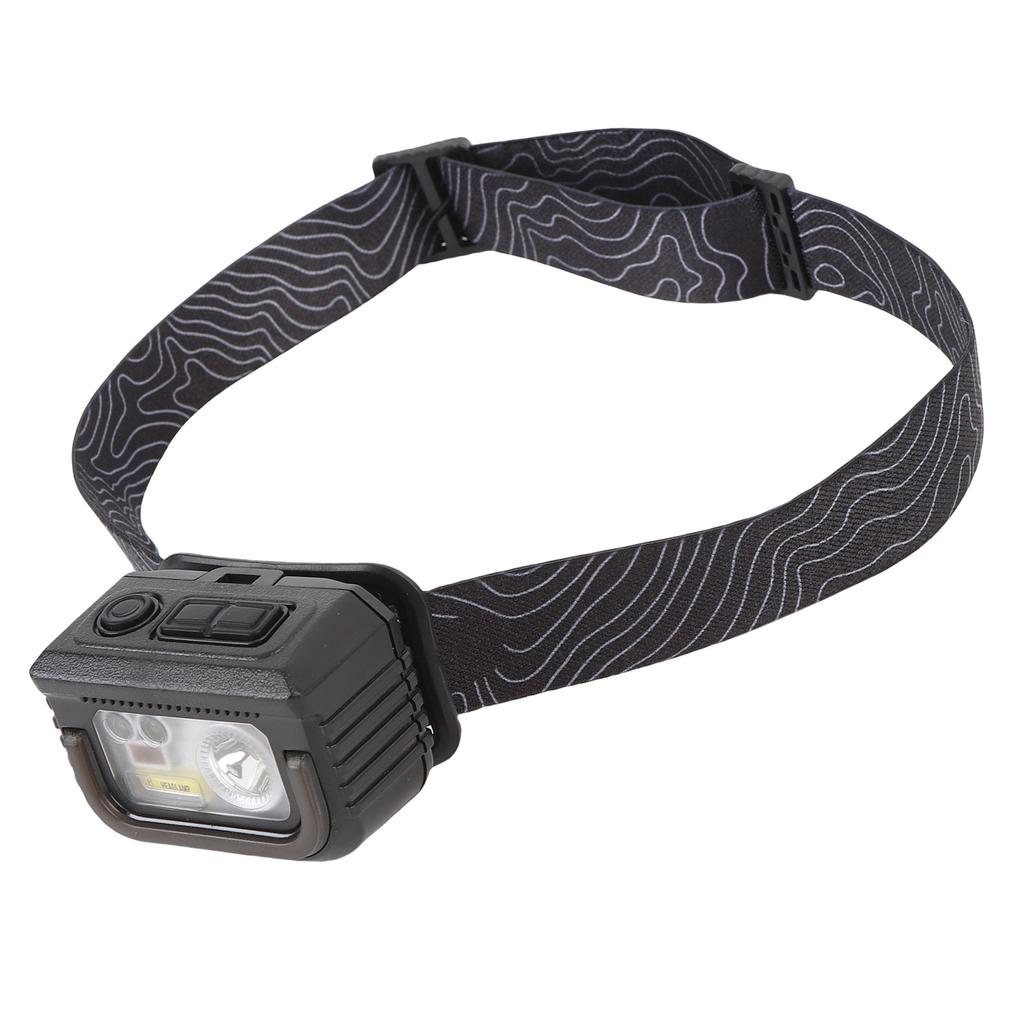 Motion Sensor Headlight 6 Modes IPX5 Water Proof Rechargeable Lightweight Headlamp for Outdoor