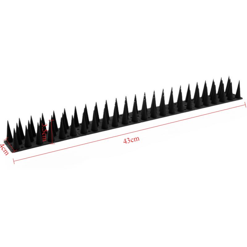 Bendable Bird Repellent Spikes Outdoor Anti Pigeon Cat Squirrel Deterrent For Garden Fence Roof Balcony Railing