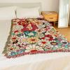 Korean Throw Blanket Sofa Sunflower Kawaii Sofa Cover For Bed Living Room Tapestry Carpet Sofa Blanket Knitting Cover Bedspread