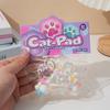 Sticky Squeeze Cat Paw Toys Slow Rising Amethyst Cat Paw Cute Slow Rebound Toy