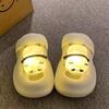 Cartoon Lighting Panda Slippers 3D Animal Panda Slides Sandals Outer Wear Shoes  Summer Beach