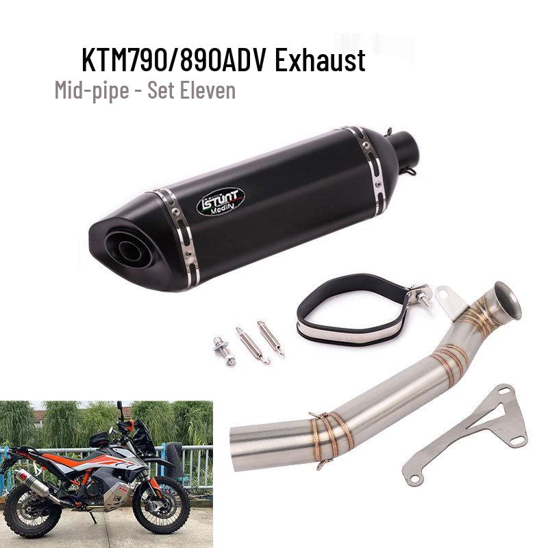 Exhaust Modification Mid-Pipe for KTM 790/890 ADV Motorcycles