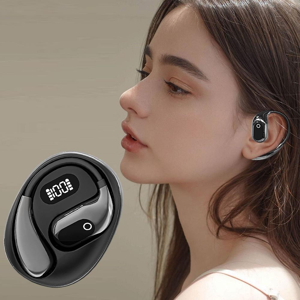 AI Language Translation Earbuds 138 Languages Bluetooth-Compatible 5.3 Translator Earbuds Open Air Traductor for Business Travel