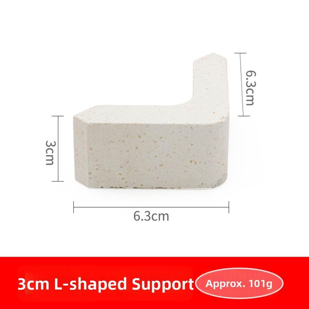3/6/9cm Ceramic Kiln Tools L-shaped Pillar High Temperature Resistance Pottery Tools Electric Kiln Shed Plate Kiln Shelving