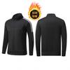 Winter Fleece Tracksuit Men Women Long Sleeve Training Top Pants Running Gym Sportswear Basketball