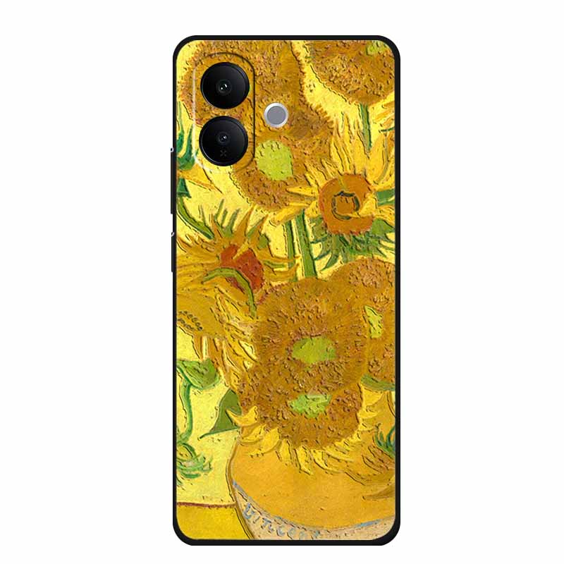 3D Embossed Case For Vivo V60 lite V2530 Phone Case Shockproof Silicone Soft Coque For Vivo V60 lite 2025 Back Cover Case Funda