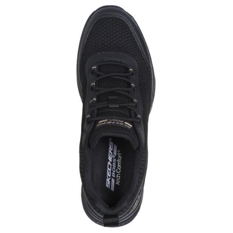 Skechers Arch Comfort Casual Running Shoes Women Sneakers Black 117561-BBK