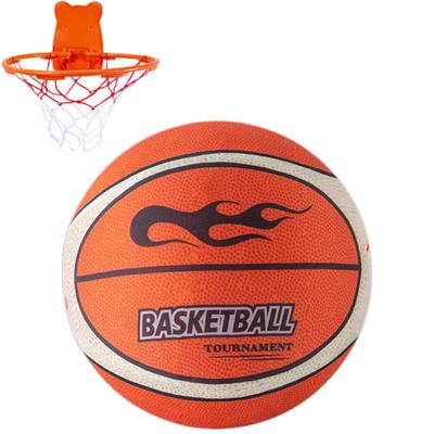 FALOFALO Soundless Silent Basketball with Hoop and Ball Cover for Dribbling Practice (Size 5)