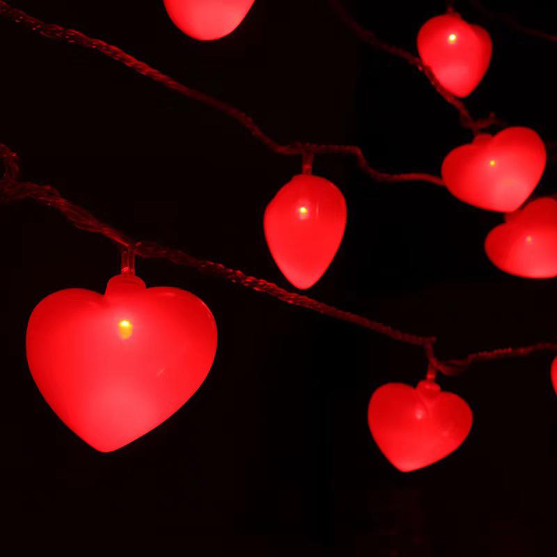 Guirlande Lumineuse LED Étanche Extérieure Lampe Fée Chambre Jardin Saint-Valentin Anniversaire Mariage Fête Décoration Guirlandes Lumineuses
