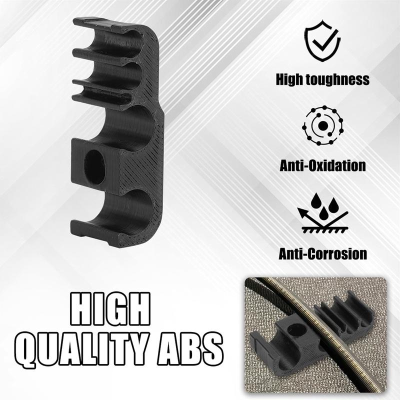 12 PCS Brake Line Holder Fuel Pipe Bracket Plastic Mount For BMW E30 Replace 1612177005