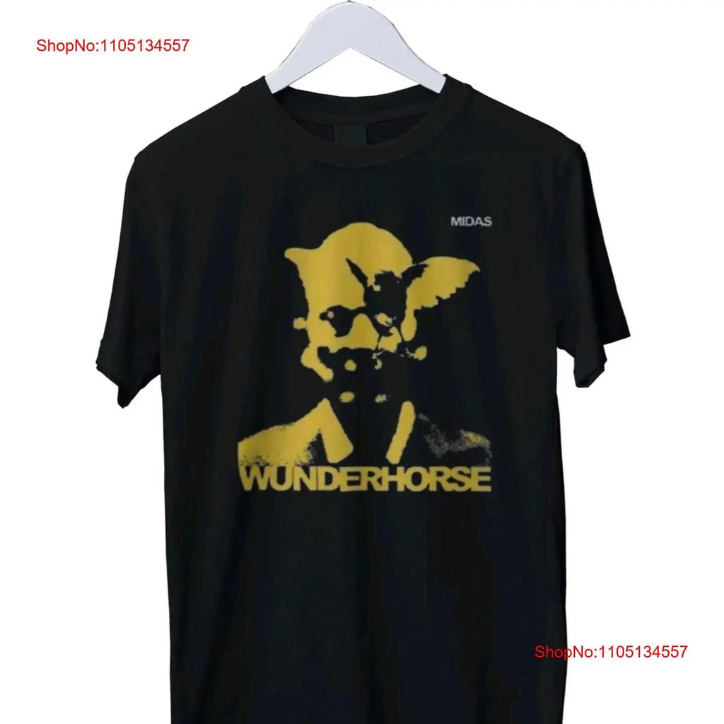 Wunderhorse Midas T Print T-shirt S M L XL vintage Lavata Comoda Maglietta Per L'uso Quotidiano streetwear Traspirante moda