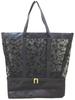 Tote Bag Tulle Flocked Tote Hello Kitty [i Planning]