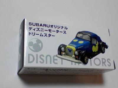 Tomica SUBARU Disney Motors Dream Star for Disney Motors Project (Not Sale) Tie-up