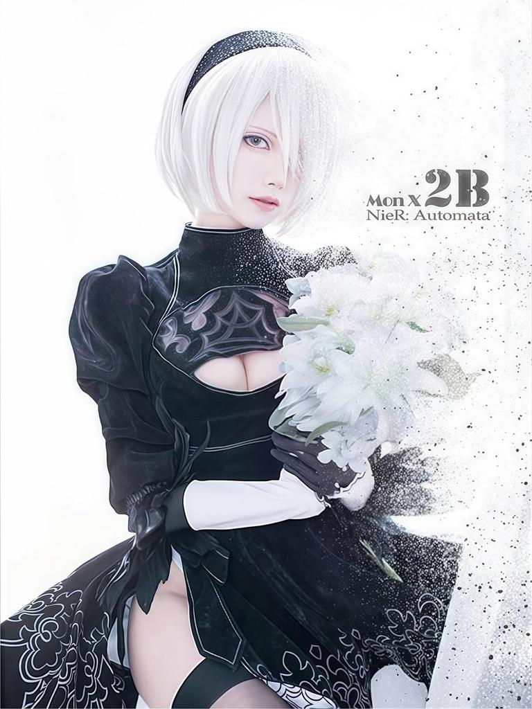 NieR Cosplay YoRHa 2 Type B Toobee 2B Cosplay NineS 9S Cosplay A2 Cosplay A2 NieR Automata Costume Event Halloween Costume School Festival [NOKIJP]
