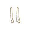 Korean Style Tassel Earrings: Elegant Luxury, Versatile Design, Long and Lightweight for Women.