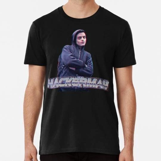 

HACKERMAN - Мистер Робот S to 5XL Сделано в США Футболка XL