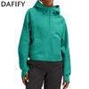 Women's Fashion Fall Winter Casual Solid Color Print Long Sleeve Hooded Hoodies & Sweatshirts