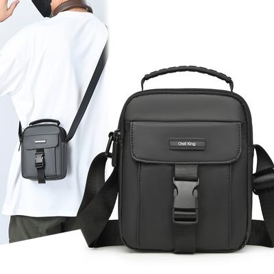 Сумка через плече Водонепроникна чоловіча сумка через плече Вертикальна легка сумочка Маленька сумка