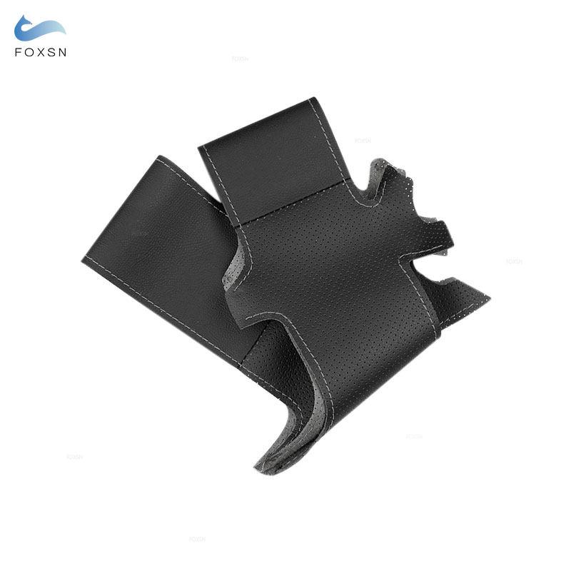 For Kia Cerato 2005 - 2008 2009 2010 2011 2012 For Old Kia Ceed Perforated Leather Car Accessories Interior Steering Wheel Cover