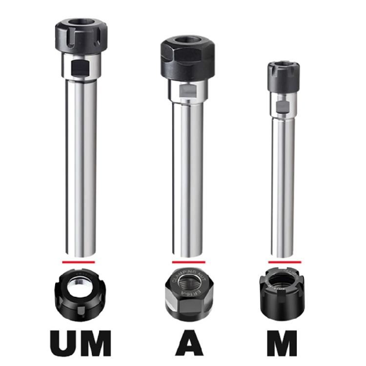 Heavy Duty Straight Shank Extension For Tool Alloy Steel 0.01mm Pulsation Control Highly Speed Milling Accessories