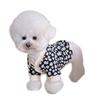 Huisdier Vest Bloemenpatroon Warmhouden Zachte Textuur Mode Huisdier Honden Jas