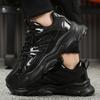 Men Gold Sports Shoes Sneakers Students Hip-hop Black Shoes High Top Basketball Shoes Plus Size