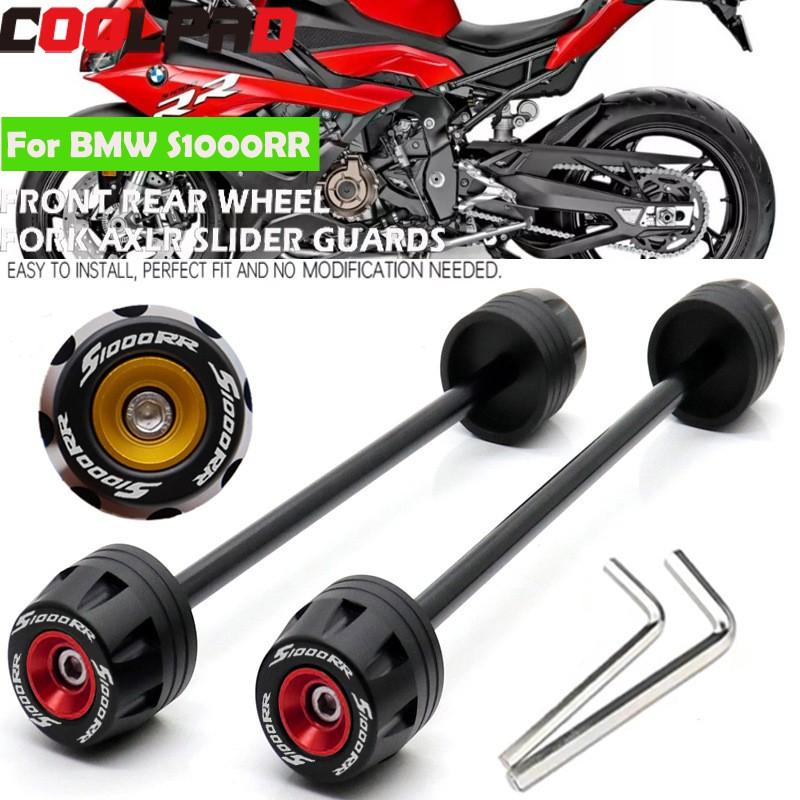 Aluminium Stødbeskyttelseskugler BMW S1000RR S1000R S1000XR Beskyttelse til For- og Baghjul