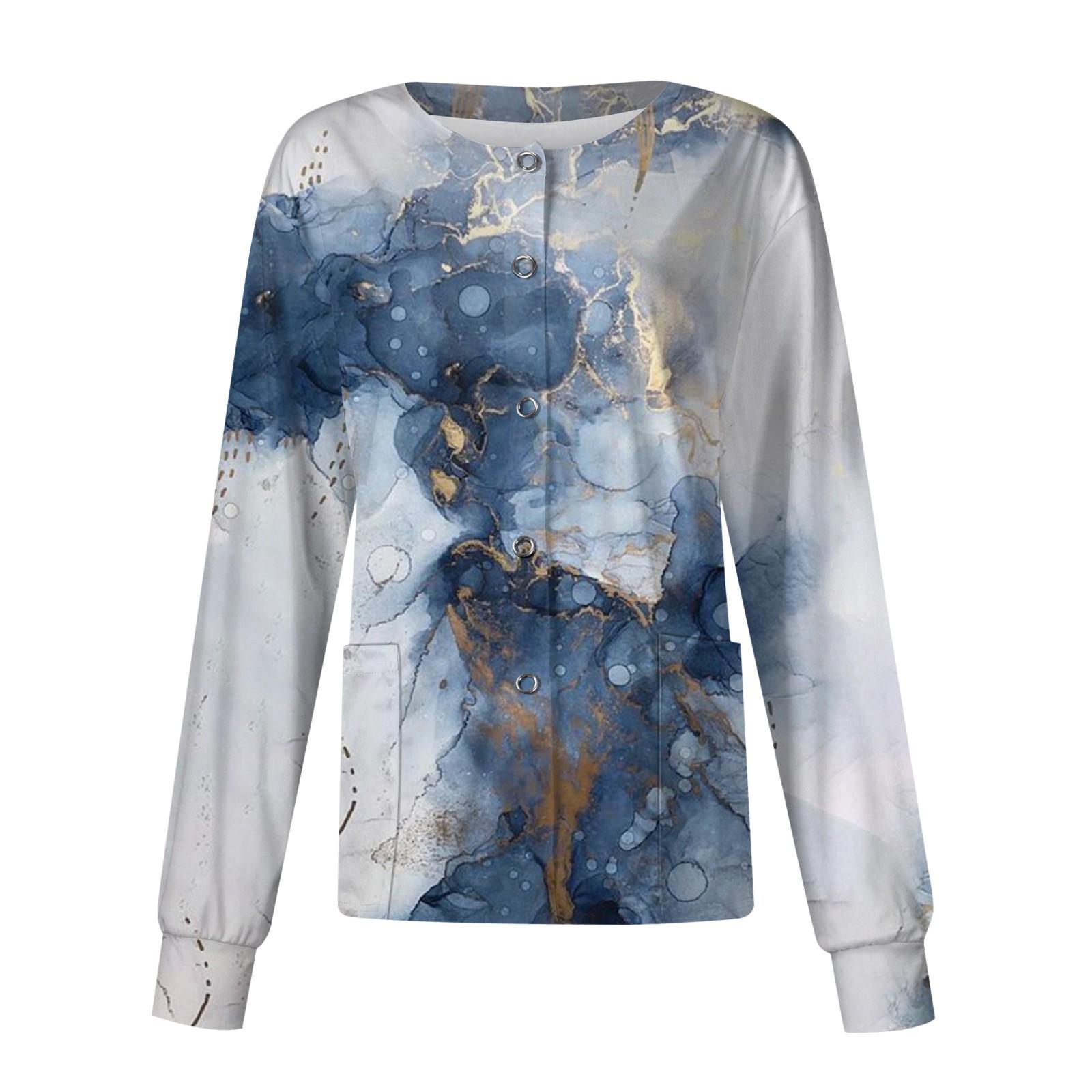 Женский однобортный защитный комбинезон с длинным рукавом и карманом — фото 4