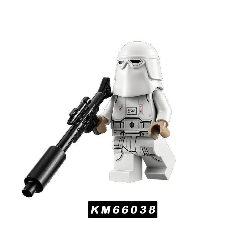 Star Wars Film Bausteine Figuren Skywalker Schlacht Montage Spielzeug KM66037-66044 Set 8 Stück