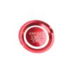 For Honda CR-V 2017- Red Aluminum Lgnition Switch Start Button Ring Trim 2Pc
