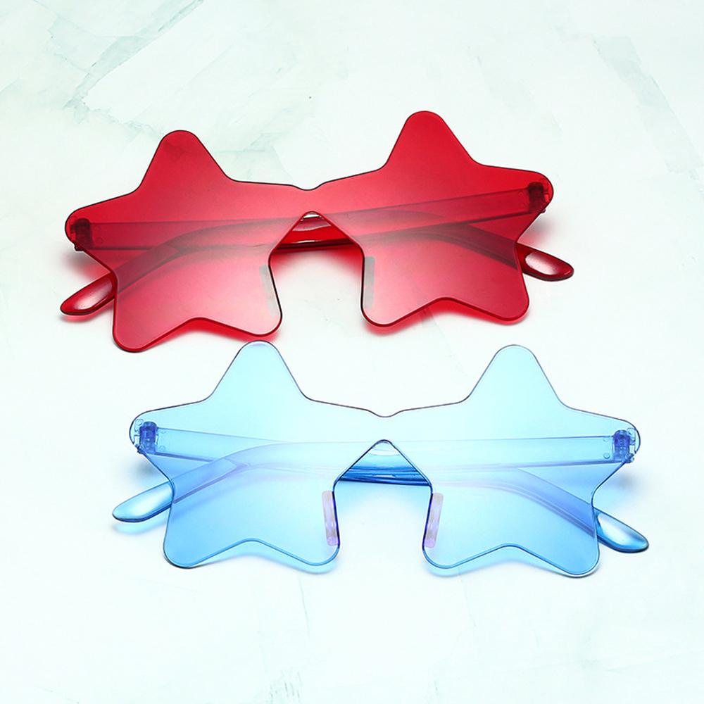 Herren Brillen Mode Pentagram Brillen Damen Brillen Pentagram Design Sternförmige Sonnenbrillen Für Cosplay Partys Straße