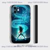 S-Saint Seiya Knights Phone Case For iPhone 17,16,15,14,13,12,11,XR,Pro,XS,Max,XR,Plus,Mini Soft Silicone Black Shockproof
