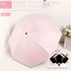 Sun Umbrella Female Foldable Rain Dual-Use Ins Wind Pure Color Minimalist Automatic Sun Protection UV Protection Sun Umbrella