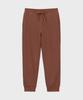 BASIC HOUSE Women'S Cp Terry Bonded Fleece-Lined Jogger Pants Brick Lwpt7251