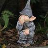 Creative Design Resin Crafts Funny Gnome Statue Garden Decoration Dwarf Taking A Shit Ornament Home Courtyard Lawn Decoration