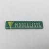 1Pc MODELLISTA Logo Car Front Lip Small Label Grill Fender Side Rear Trunk Badge Emblem Sticker Decals Styling Auto Accessories