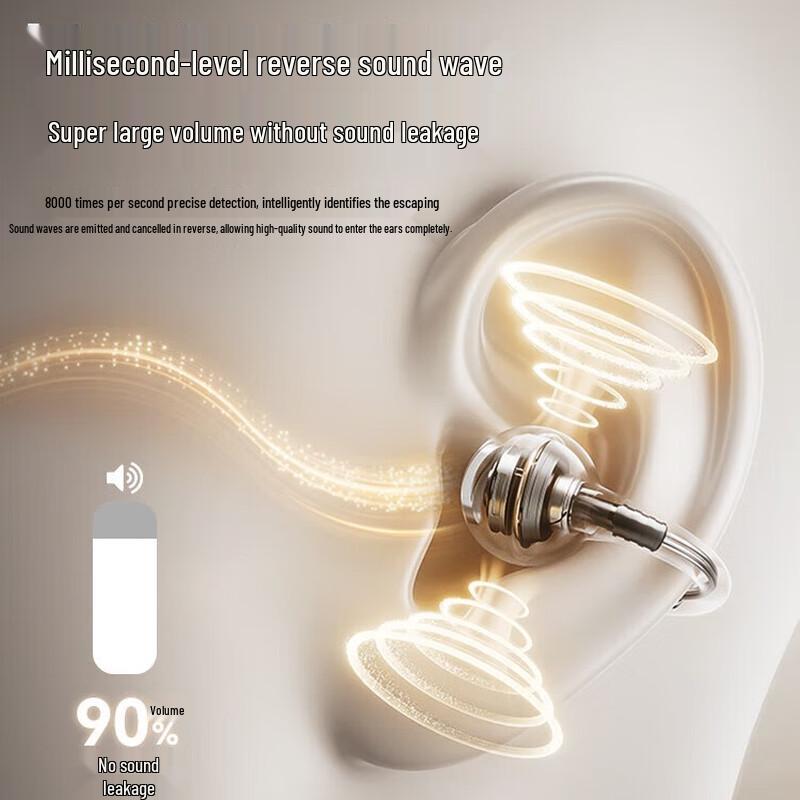 SANAG Z60S AI Bone Conduction Ear Clip Bluetooth Earbuds