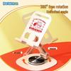 Doraemon New Year Mini 360° Rotating Metal Phone Stand for Desktop Viewing