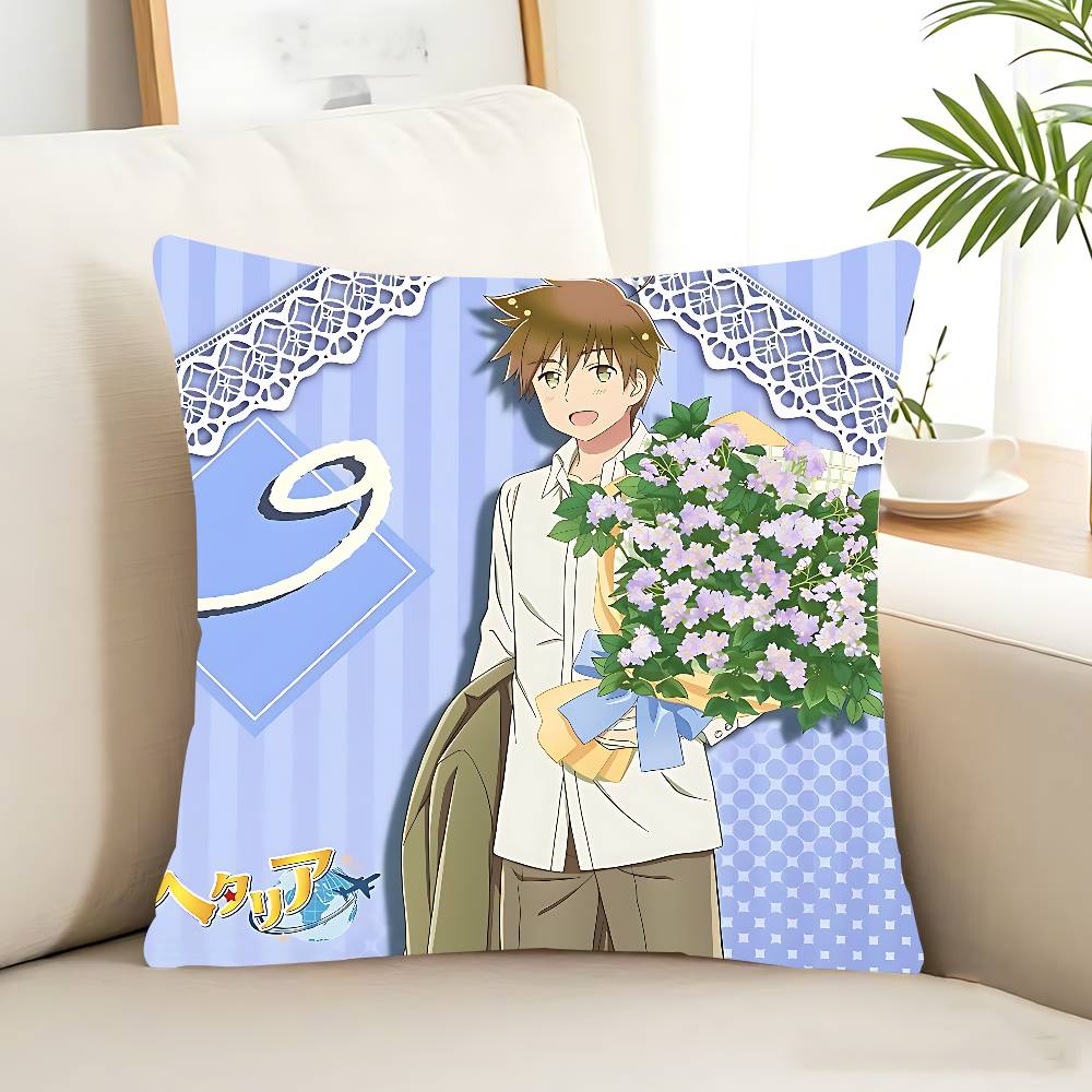 

Наволочка Hetalia World Stars Съемная Моющаяся Наволочка – Мягкий Лен для Всех Сезонов 12x12in 30x30cm