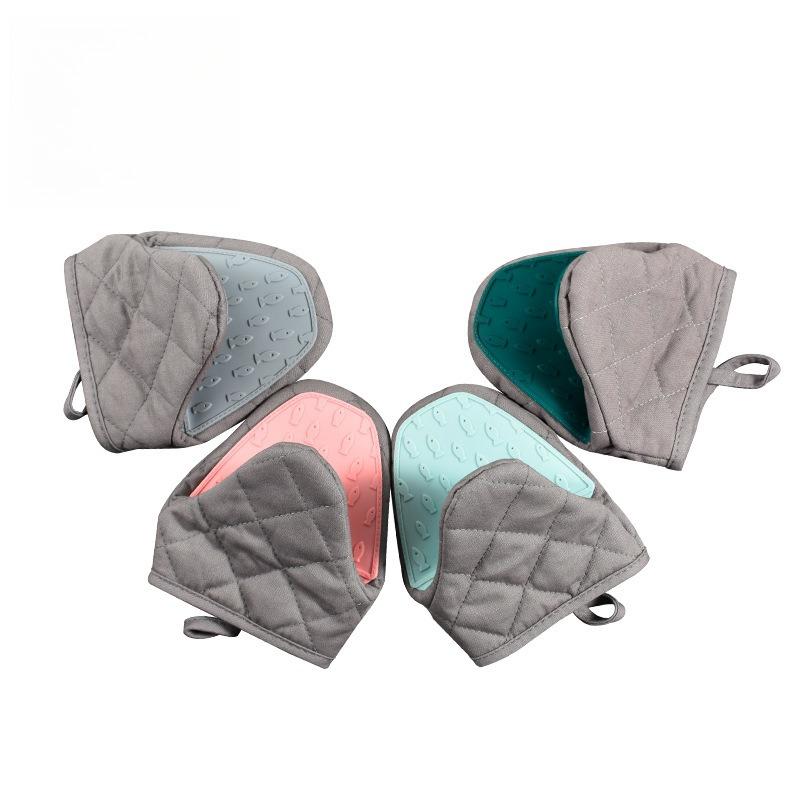 Guanti da forno in silicone antiscottatura, presine, portapentola, guanti da cucina in silicone, portavasso, portapiatti, portaciotole, guanto da forno, pinza per mano
