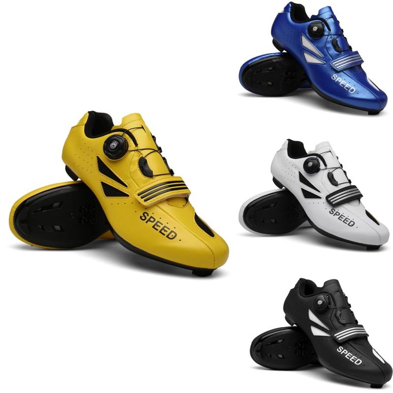 Compatible Cycling Shoes for Men & Women - for Indoor Spin and Outdoor Road Biking - Comfortable & Durable - includes Delta/Loo