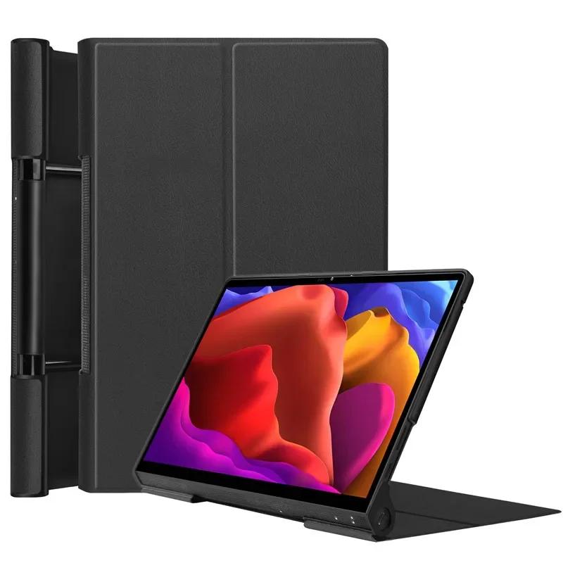 For Lenovo Yoga Tab 13 Case YT-K606F Flip Stand PU Leather Cover for Lenovo Yoga Pad Pro 13 Tablet Cover Yoga Tab 13 YT-K606F