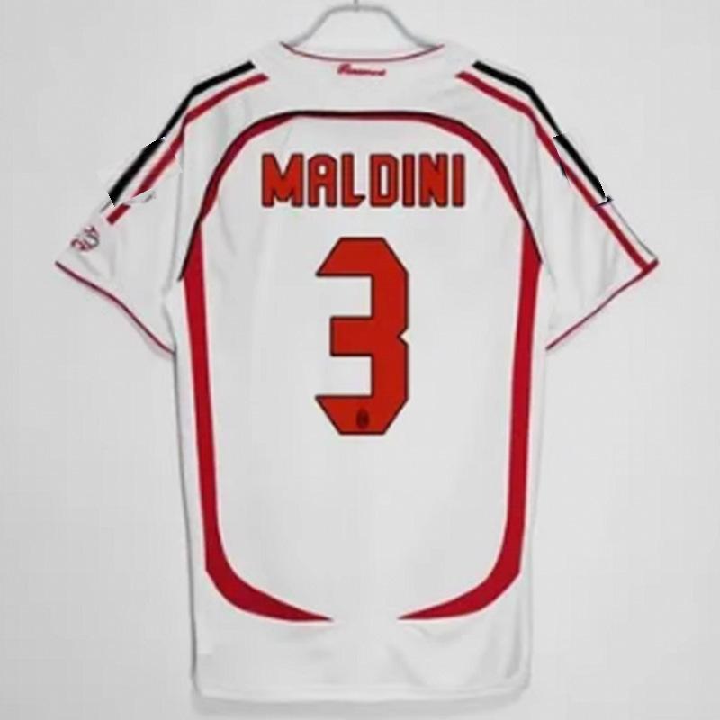 Retro short-sleeved AC printed jersey, adult season home and away jersey, classic short-sleeved star series can be sent on behalf of others. S