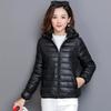 Winter Cotton-padded Clothes To Keep Warm Korean Version of Candy-colored Thin Cotton-padded Clothes Hooded Short Women's Cotton-padded Clothes Women