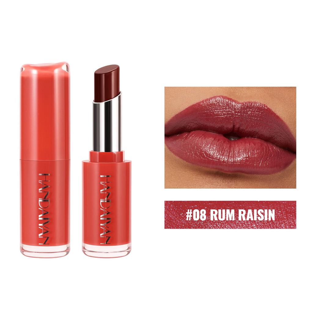 Waterproof Velvet Lipstick Moisturizing Red Brown Pink Lipsticks Hydrating Rose Purple Lip Tint Nature Nude Lips Makeup Cosmetic