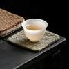 Tea ceremony coaster anti-scalding and non-slip heat insulation pad tea mat cloth tea party accessories Kung Fu tea set