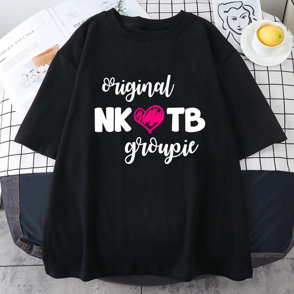 

Cotton Summer Graphic Printing Tshirt Pop Music Band Print Teeshirt NKOTB New Kids on The Block Tshirts Men Women Tees Unisex 2XL
