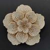 Handmade Rhinestone Flower DIY Brooch Accessories Fashion Four Seasons Shoes Garment Clothing Decoration Flower