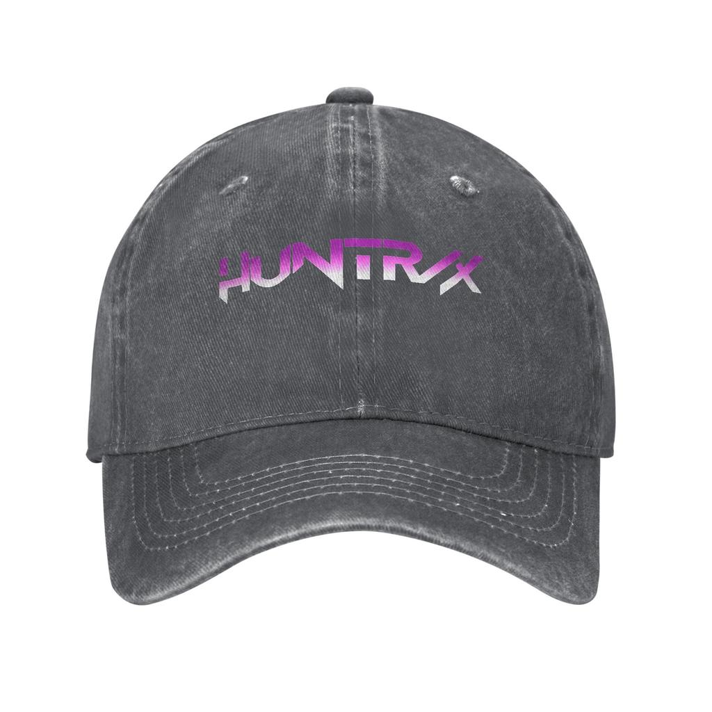 Vintage Huntrix Dämonenjäger Kpop Logo Baseballkappen Unisex Stil Used Gewaschene Sonnenkappe Sommer Verstellbare Passform Hüte Kappe