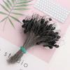 300Pcs Float Fishing Bobber Black Fishing Gear Anti-Strand Space Bean Silicone Connector Fish Line Stopperan